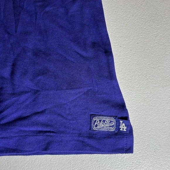 New Ralph Lauren polo Boys' MLB Los Angeles Dodgers Cotton Polo Shirt Kid 7 - Picture 4 of 10